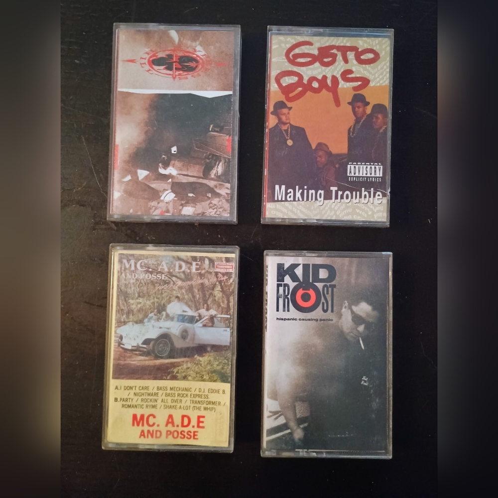 Vintage Hip Hop Cassette Tape Collection